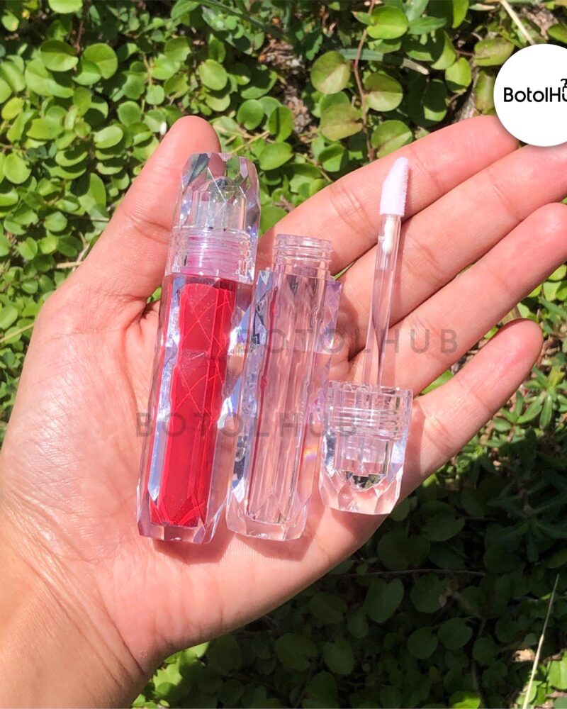 3ml Diamond Shape Lipmatte Casing LP52-3
