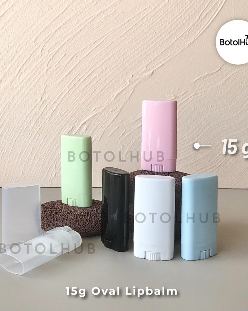 15g Oval Lipbalm / Deodorant Stick Casing LP55